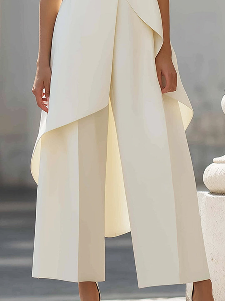 Martina - Completo Elegante con Goccia Lunga