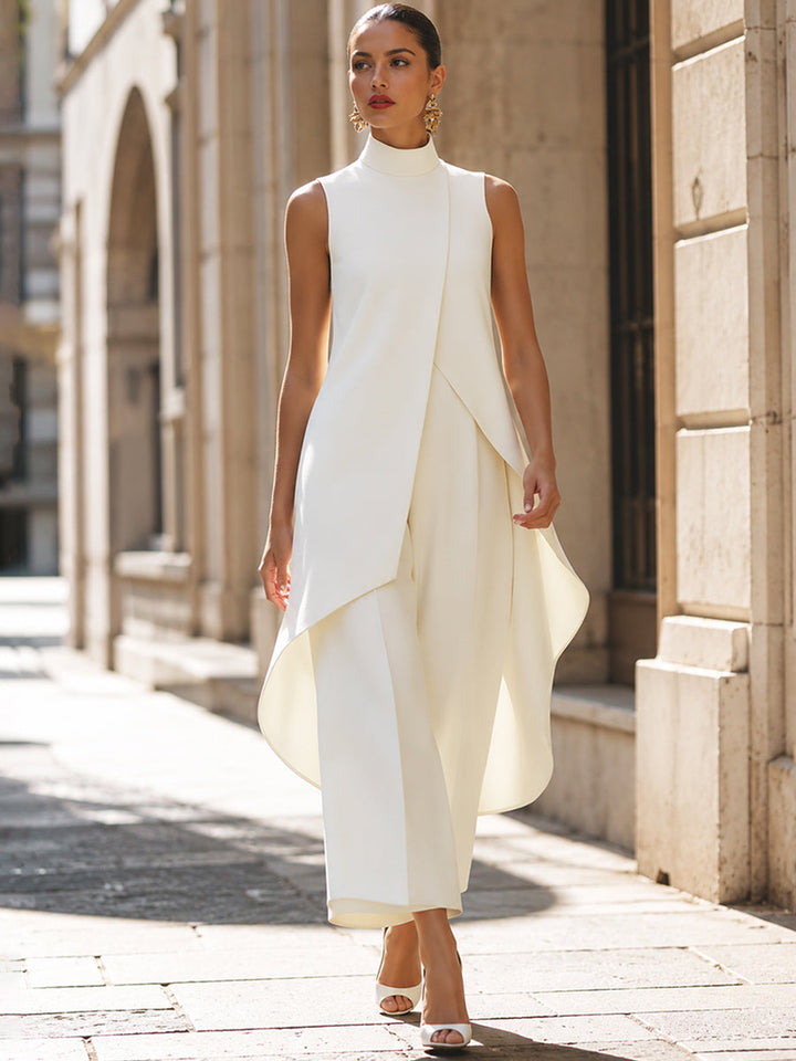 Martina - Completo Elegante con Goccia Lunga