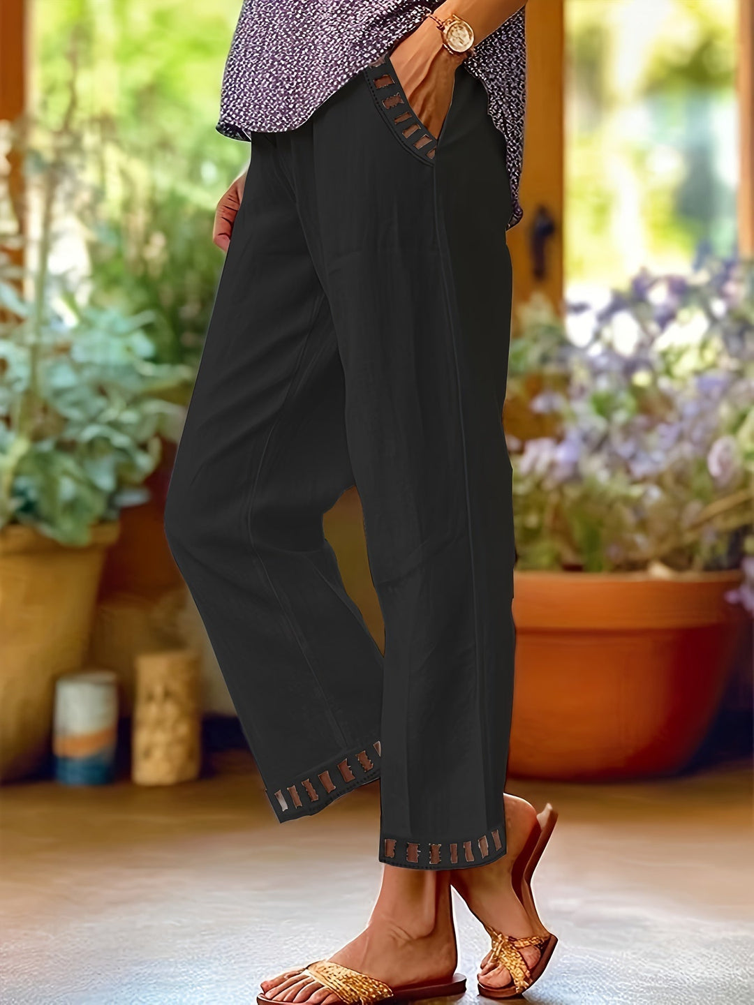 Wren | Pantaloni corti relax con dettagli a contrasto