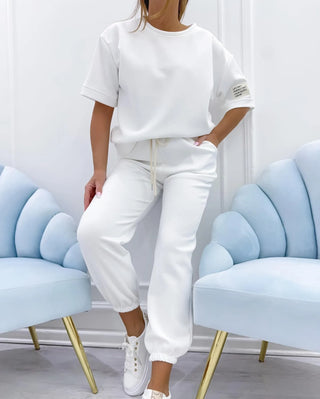 Mila | Completo casual da donna con top semplice e pantaloni