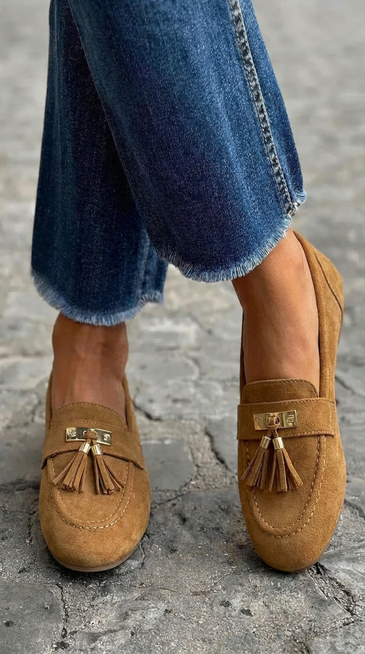 Yolanda | Mocassino elegante con nappine