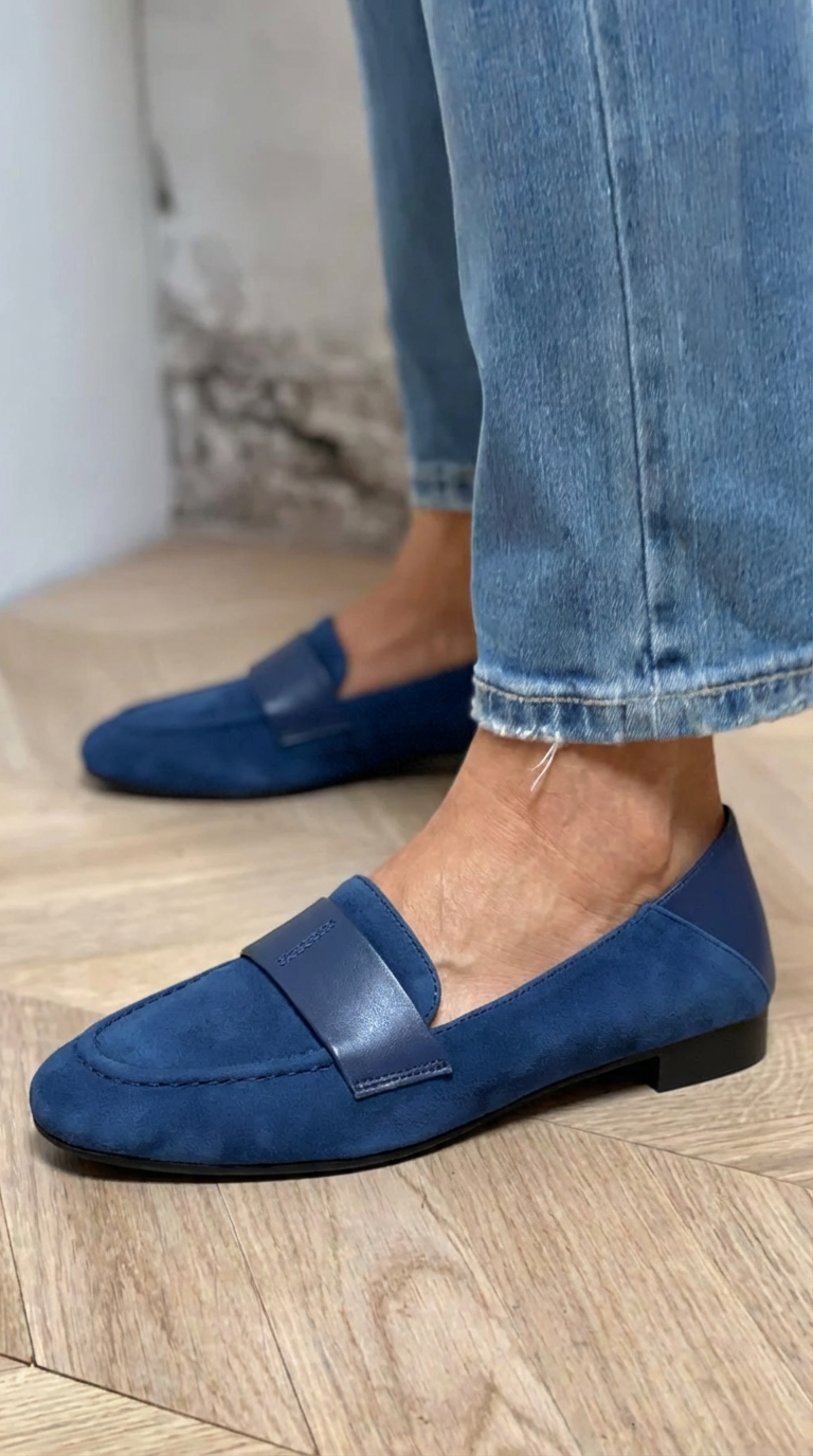 Ilde | Mocassino essenziale con fascia frontale