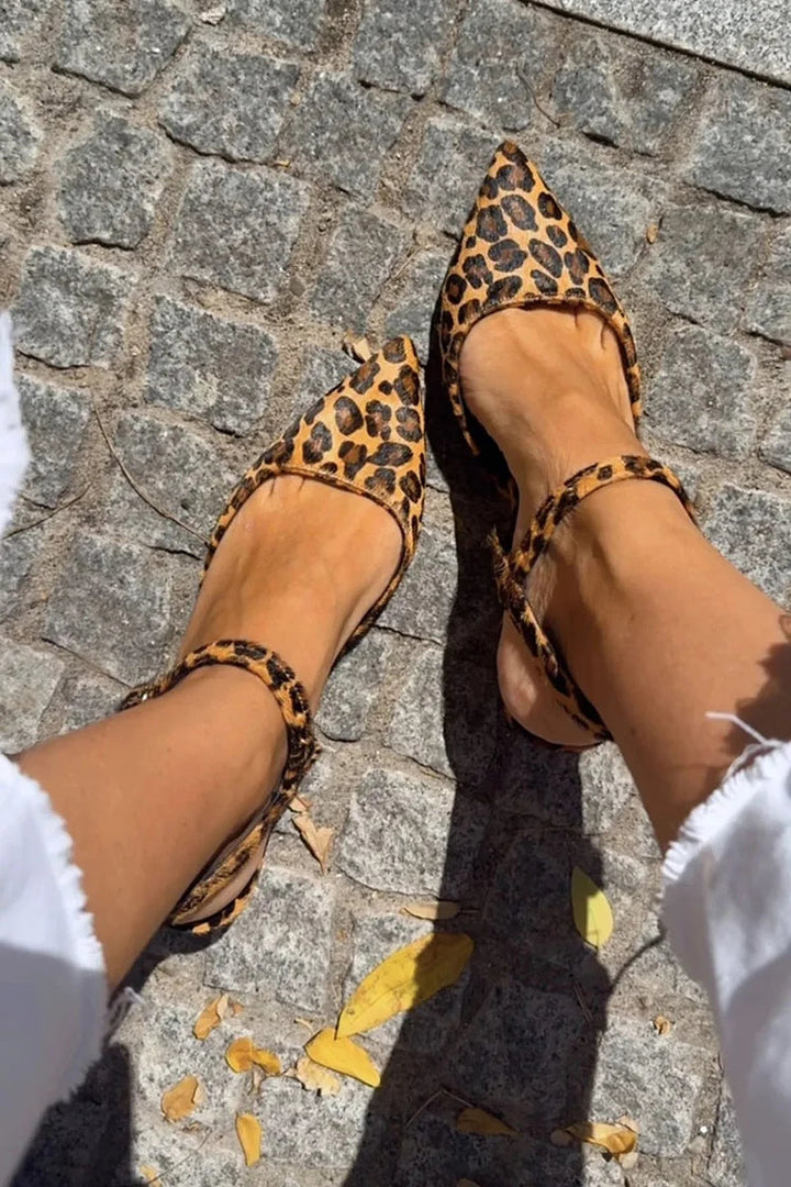 Fiorella | Ballerine a punta con cinturino