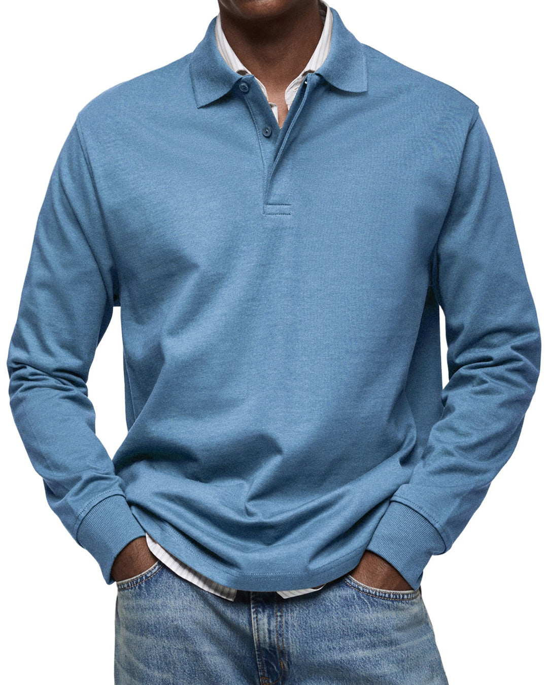Bellario - Polo di Lusso con Maniche Lunghe