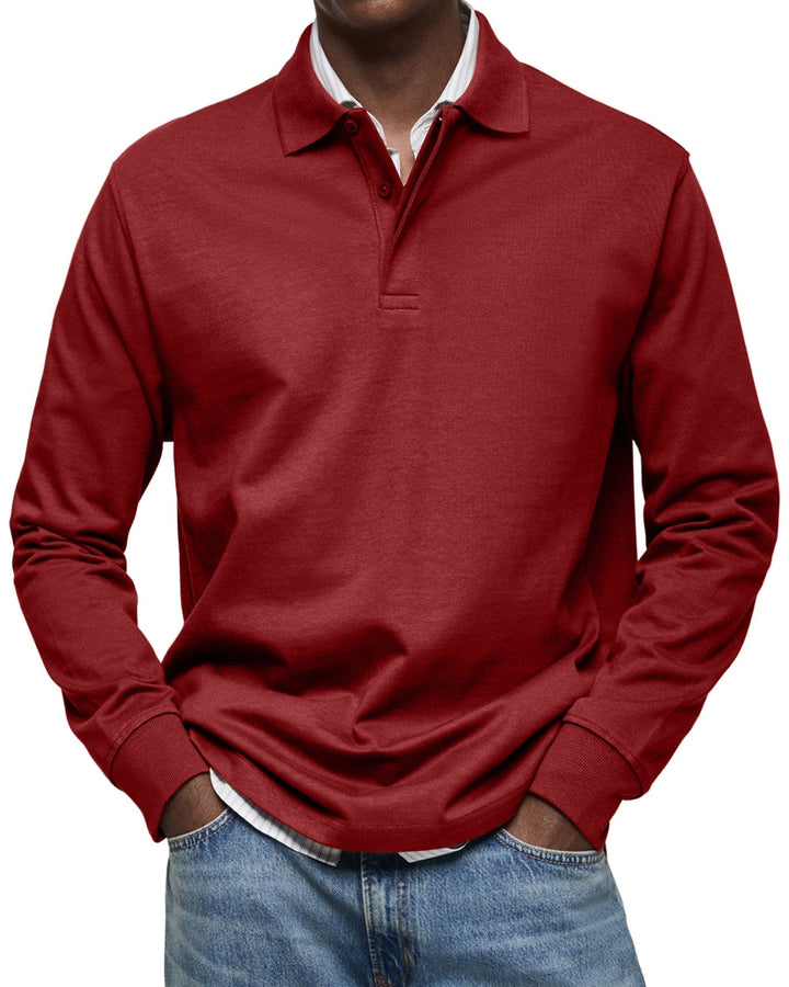 Bellario - Polo di Lusso con Maniche Lunghe