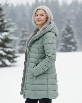 Joanna | Giacca invernale elegante foderata in pile