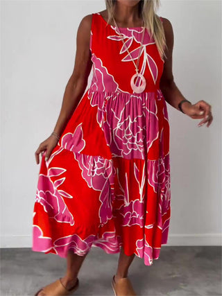 Teresa | Abito elegante con stampa floreale