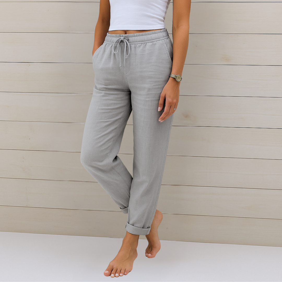 Maylora | Pantaloni relax con coulisse - immagine 5