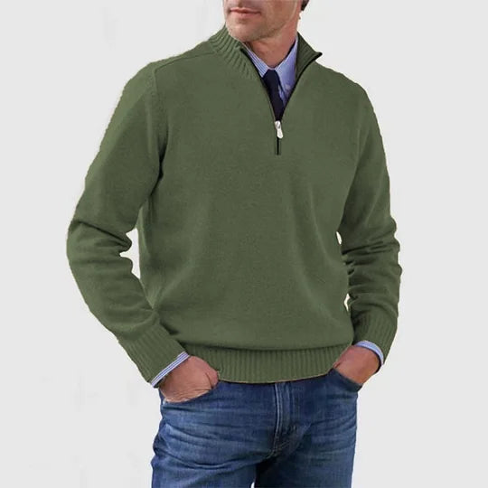 Derrick | Maglione con mezza zip