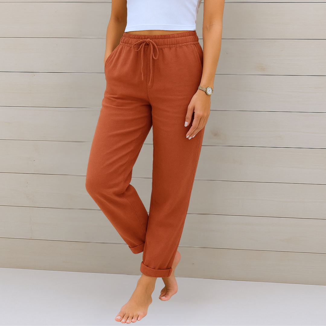 Maylora | Pantaloni relax con coulisse - immagine 7