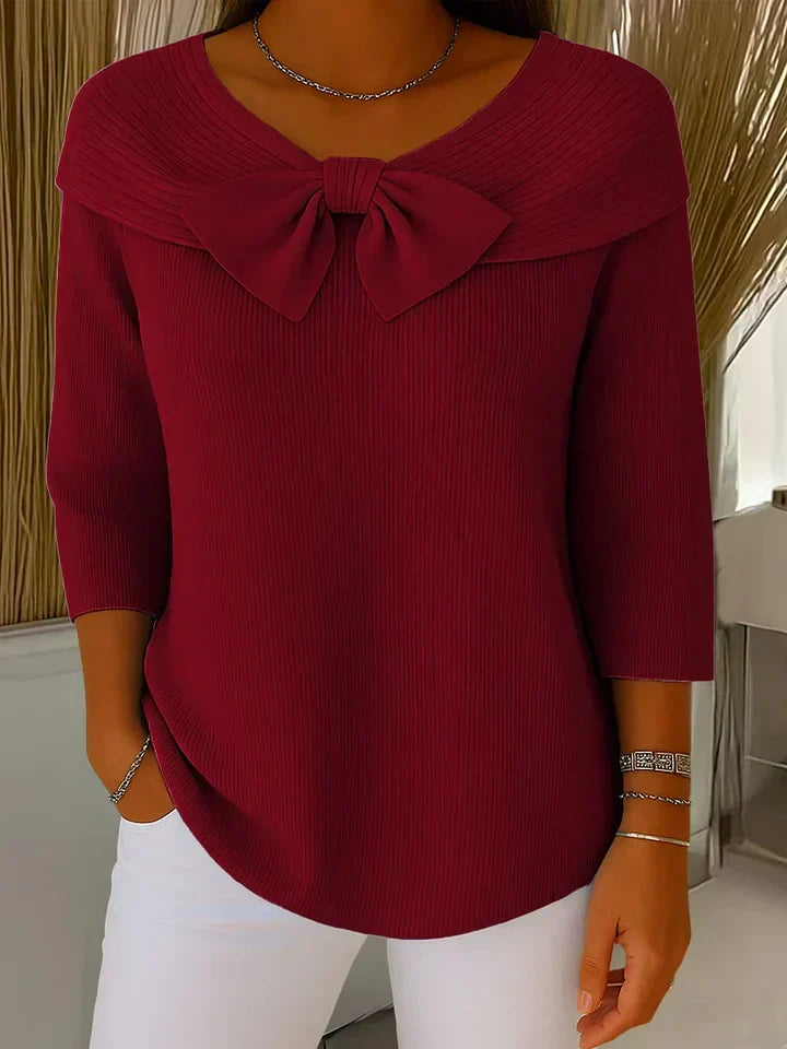 Madelena | Maglia con fiocco