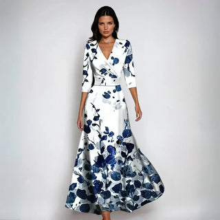 Eliana | Abito a-line floreale elegante