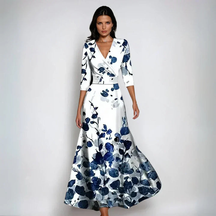 Eliana | Abito a-line floreale elegante