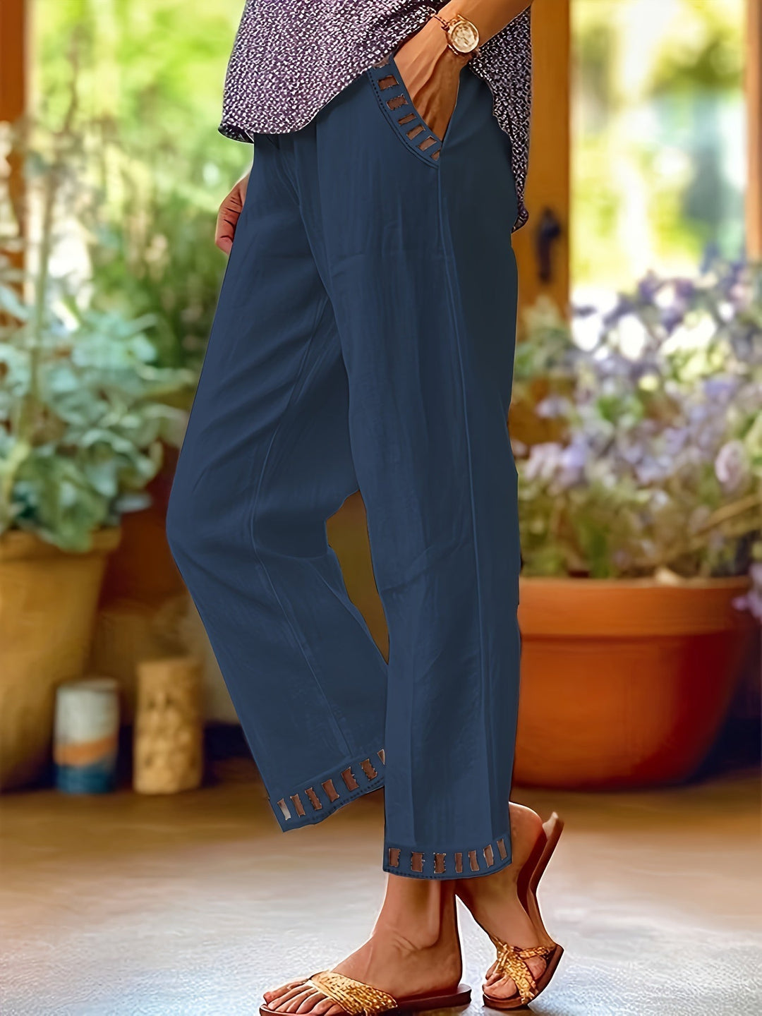 Wren | Pantaloni corti relax con dettagli a contrasto
