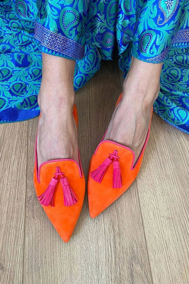 Zenobia | Mocassino con nappe eleganti