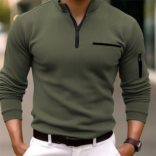 Armand | Maglione zip elegante