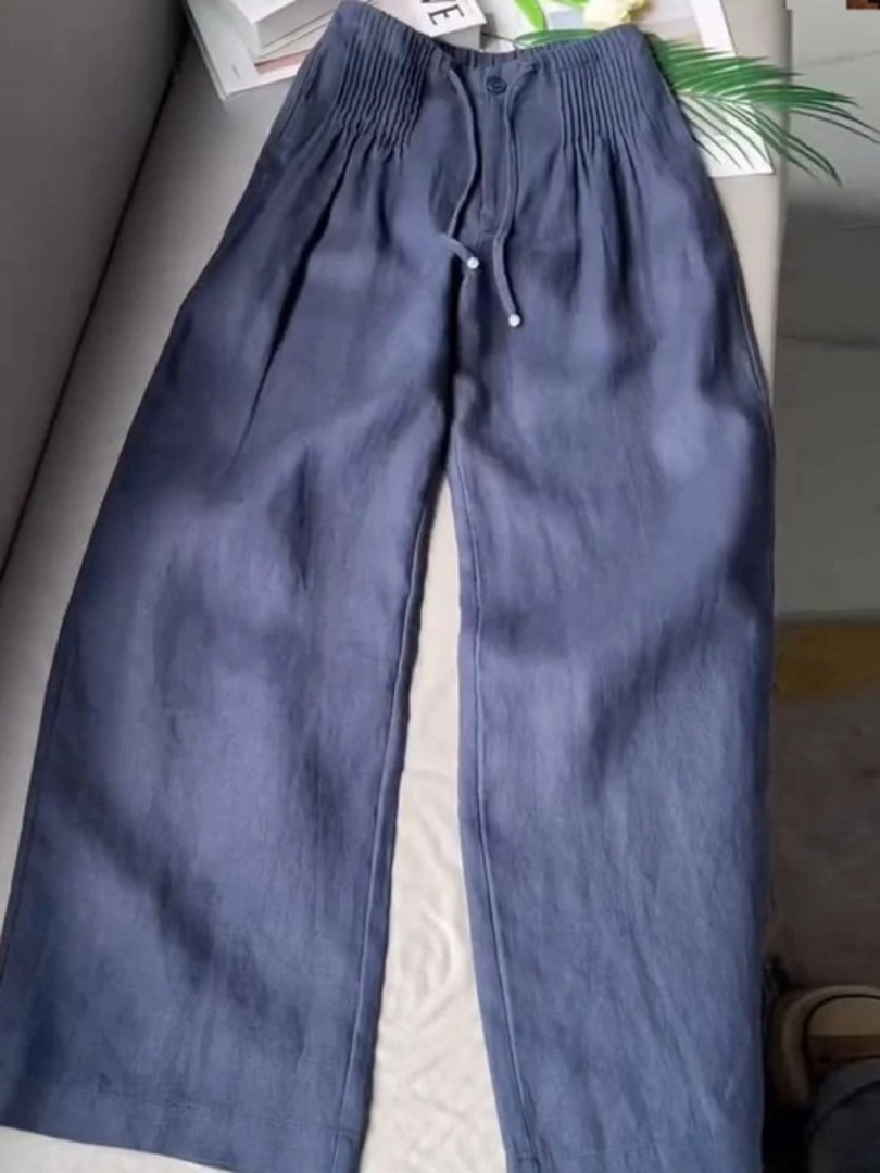 Camille | Pantaloni larghi - immagine 3