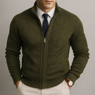 Vincent | Cardigan zip elegante