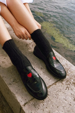 Marcella | Mocassino classico con dettaglio cuore