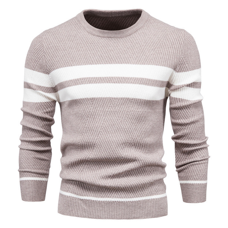 Jongman™ | Maglione da uomo moderno con design a righe