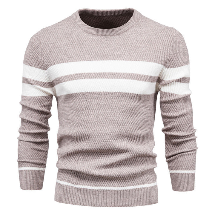 Jongman™ | Maglione da uomo moderno con design a righe