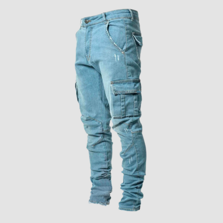 Jason | Jeans cargo elastici