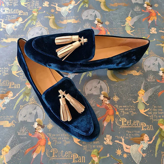 Rosalia | Mocassino con nappe color champagne