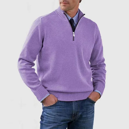 Derrick | Maglione con mezza zip