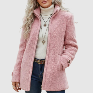 Vanessa™ | Giacca in Fleece Sherpa Con Zip Completa
