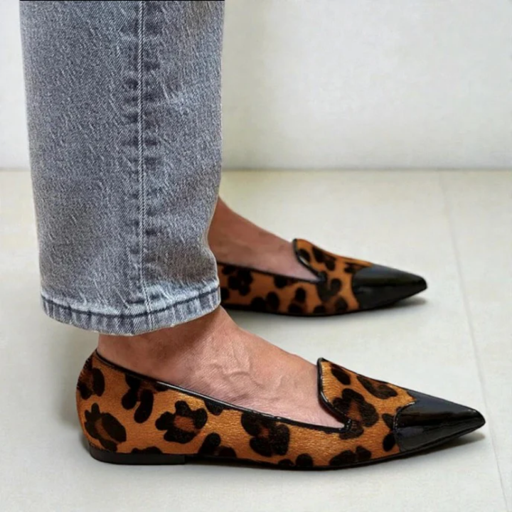 Camilla | Ballerine in stampa animale raffinate