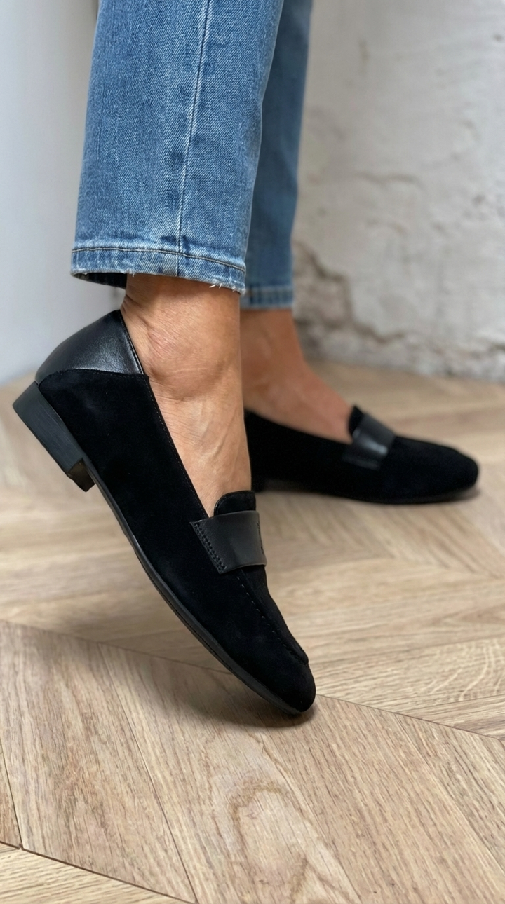 Morena | Mocassino classico con fascia liscia