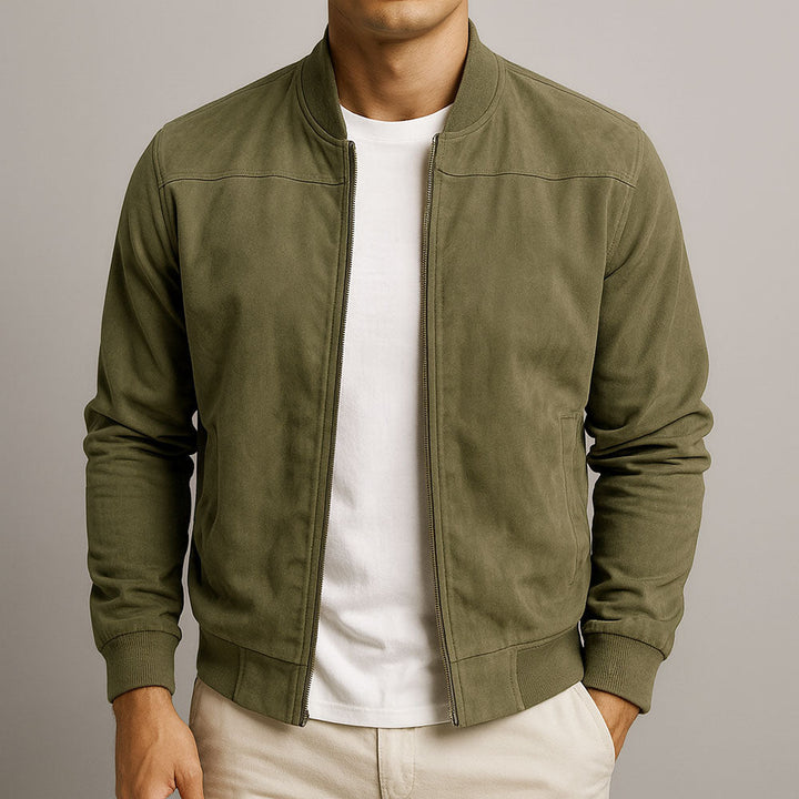 Kaltberg™ – Giacca in pelle scamosciata