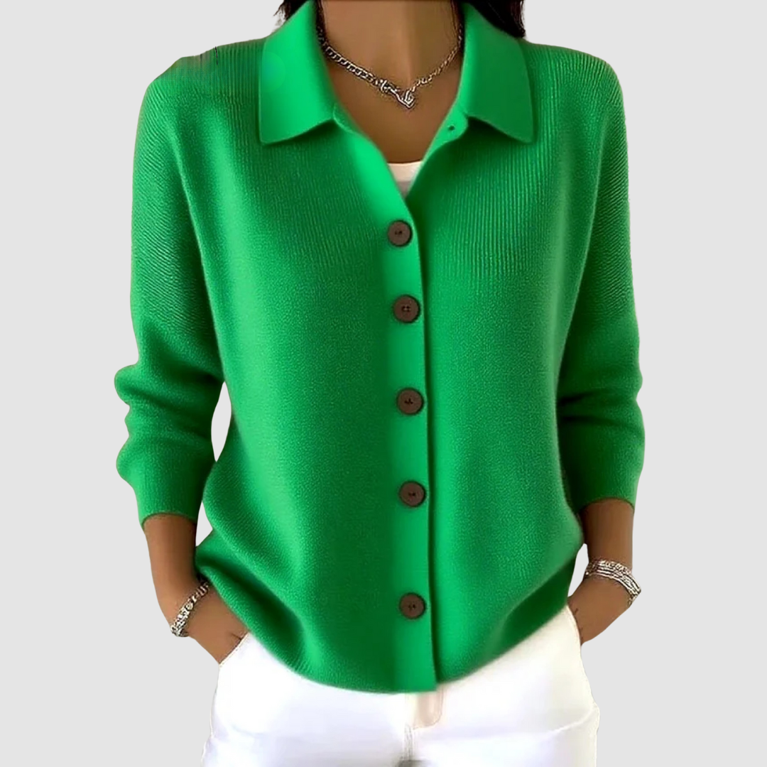 Floriana | Cardigan con bottoni
