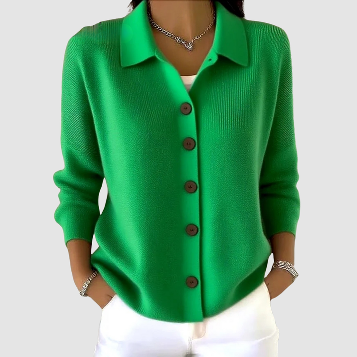 Floriana | Cardigan con bottoni