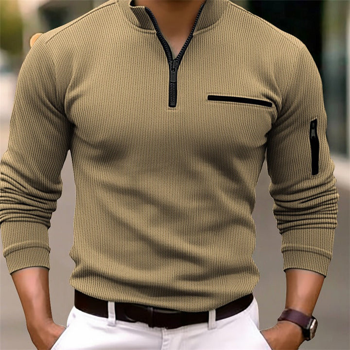 Armand | Maglione zip elegante