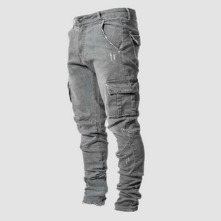 Jason | Jeans cargo elastici