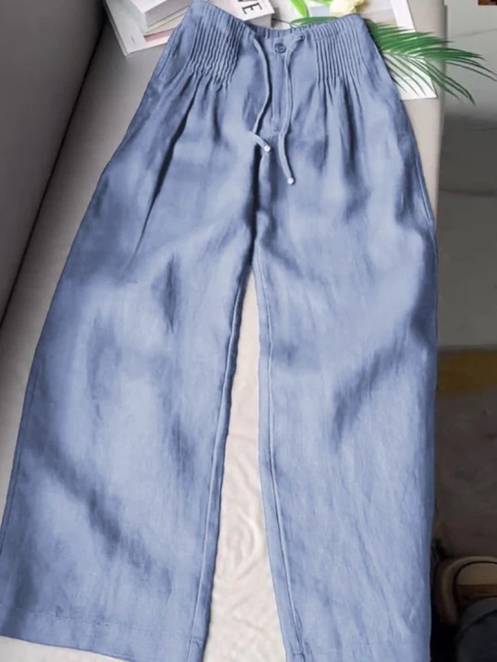 Camille | Pantaloni larghi - immagine 4