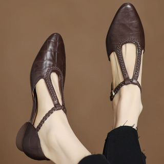 Clara | Scarpe Mary Jane in pelle ortopedica
