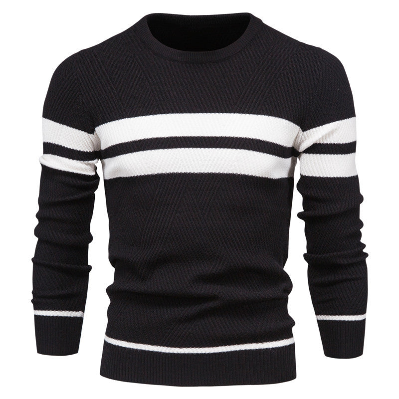 Jongman™ | Maglione da uomo moderno con design a righe