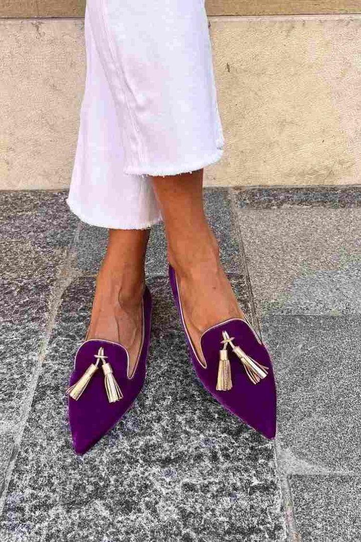 Zenobia | Mocassino con nappe eleganti