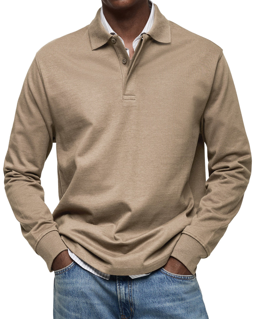 Bellario - Polo di Lusso con Maniche Lunghe