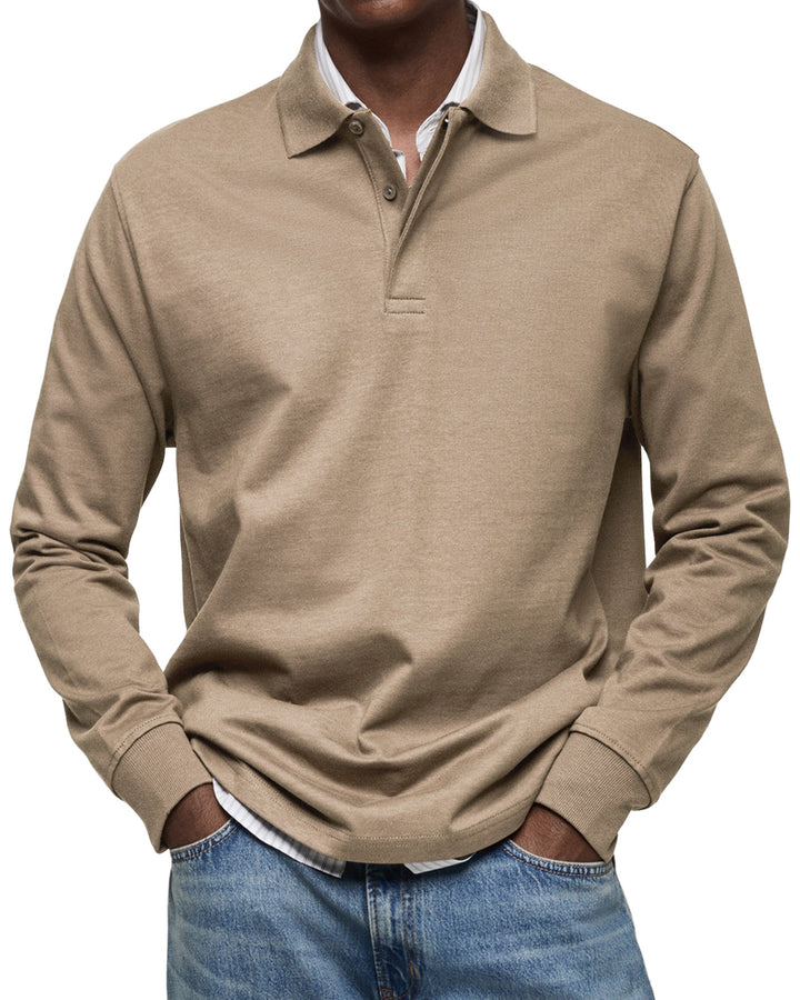 Bellario - Polo di Lusso con Maniche Lunghe