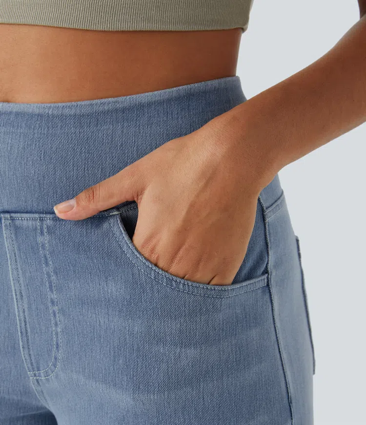 Solène | Jeans a gamba larga con vestibilità rilassata - immagine 5
