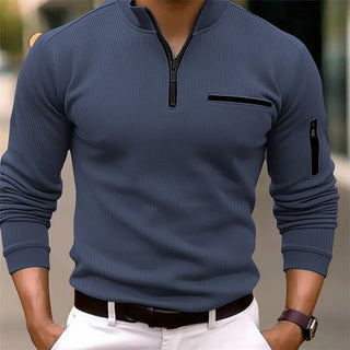 Armand | Maglione zip elegante