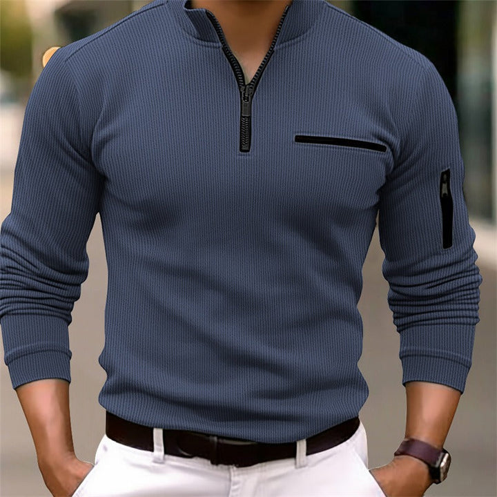 Armand | Maglione zip elegante