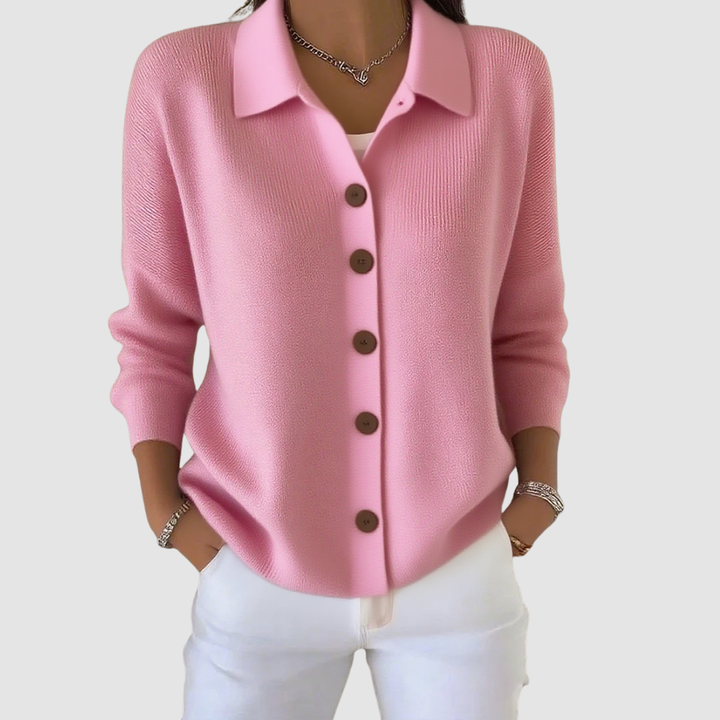Floriana | Cardigan con bottoni