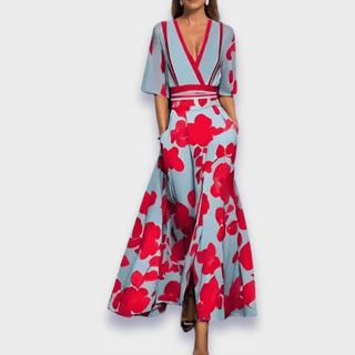 Eliana | Abito a-line floreale elegante