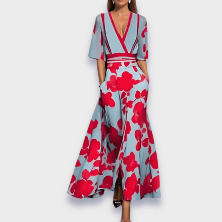 Eliana | Abito a-line floreale elegante