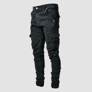 Jason | Jeans cargo elastici