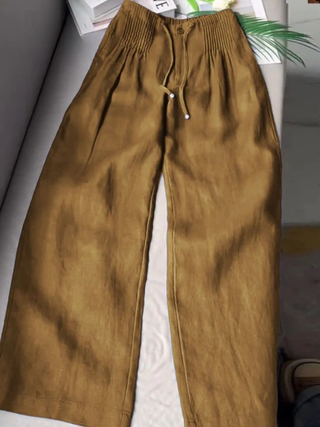 Camille | Pantaloni larghi - immagine 5